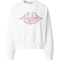 Pepe Jeans Sweatshirt 'Bernis' ivoor / rood