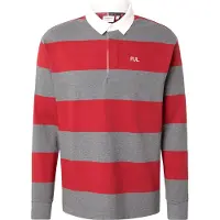 Pepe Jeans Shirt 'CRAIG' grijs gemêleerd / rood / wit