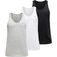 Tommy Hilfiger Underwear Onderhemd grijs gemêleerd / zwart / wit