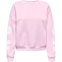 ONLY Sweatshirt pruim / offwhite