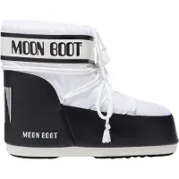 Moon Boot Dames Icon Lage Nylon Laarzen wit (42/44), Plat, Geen, Casual, Sneeuw 80D1409340