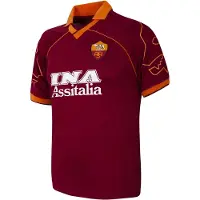 Copa AS Roma Retro Thuisshirt 1999-2000