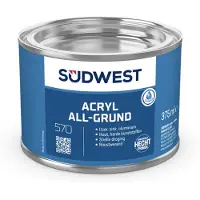 Sudwest Acryl Allgrund Zwart 370 ML
