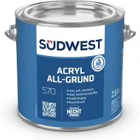 Sudwest Acryl Allgrund Grijs 2,5 LTR