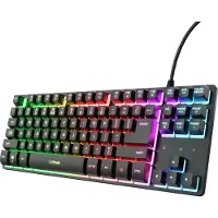 Trust Clavier Gaming GXT833 Thado Azerty Belge Noir