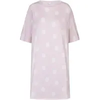 Mey Nachthemd 'Pretty Dots' rosa / wit