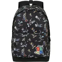 KARACTERMANIA Warner Bros. Rugzak ' Looney Tunes Harry Tunes-FAN HS 2.0 ' blauw / groen / rood / zwart