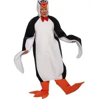 Rubies Rubie's Verkleedkostuum Pinguïn Unisex Zwart/wit Onesize