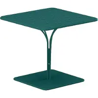 Vente-unique Tuinset L80 cm van metaal - Blauwgroen - MIRMANDE van MYLIA