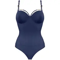 Marlies Dekkers Morana Dark Sky Blue Plunge Balcony Body Size: 80E | Torsolets, Brassieres & Corsets Outlet | Dames | Blauw