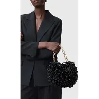 AllSaints Madea Mini Loop Bag Black Maat: OS | Schoudertassen Outlet | Dames | Zwart