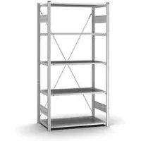 Hofe Insteekstelling Orion Plus - basissectie - L 1000 x D 500 x H 2000 mm - 5 legborden - draagvermogen per legbord 125 kg - verzinkt