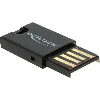 DeLOCK USB 2.0 -kaartlezer voor Micro SD -geheugenkaarten