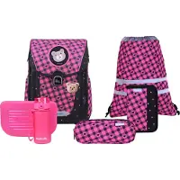 MCNEILL Primo Schooltas set 8-delig roze