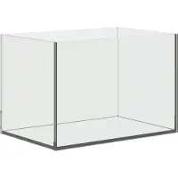 vidaXL Aquarium met opslag Doorzichtig 30 x 20 x 20 cm Glas