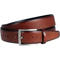 Lindenmann leren heren riem - cognac