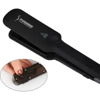 INF Infrarood stijltang met stoom Black