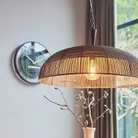 Riverdale Hanglamp Ise 40cm zwart