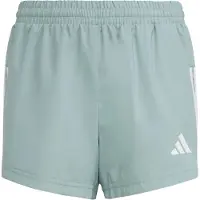Adidas Sportswear short lichtblauw Sportbroek Meisjes Polyester Streep - maat 128