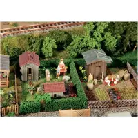 Faller 180494 H0 volkstuin met schuur (2 stuks) Bouwpakket