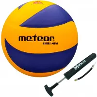 Meteor Volleybal Maat 4 Set met Pomp - Ideaal voor Binnen & Buiten