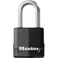 Master Lock 79956 Hangslot 49 mm Gelijksluitend Zwart