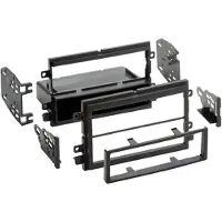 ACV 2-DIN frontpaneeladapter met opbergvak voor Ford / Mercury zwart