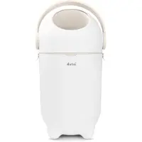 Dutsi - Design Luieremmer – 100% Geurvrij & Universeel – Ruimte voor 20 luiers - Incl. 40 Zakjes - Beige