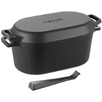 Vevor geëmailleerde gietijzeren braadpan