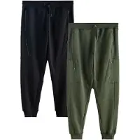Next Broek donkergroen / zwart