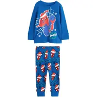 Next Nachtkledij royal blue/koningsblauw / grasgroen / rood / wit