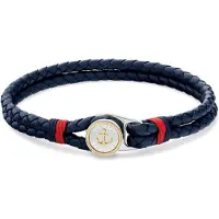 Tommy Hilfiger Armband 'Nautical' blauw / rood