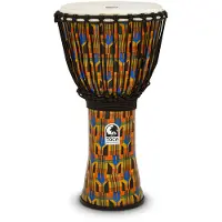 Toca Percussion DJEMBE FREESTYLE 12'' KENTE CLOTH SFDJ-12K