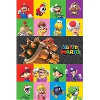 Pyramid Super Mario Characters - Maxi Poster