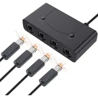 Qumox Transmetteurs FM sans fil Bluetooth 5.0 3 EN 1 Kit main libre voiture avec câble de charge pour iPhone Android