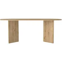 Vente-unique Eettafel 8 personen - Licht naturel - TOPANIA