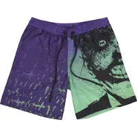 Batman Zwembroek - Joker - Ha Ha - S tot 3XL - voor Mannen - meerkleurig | Maat XL
