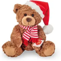 Teddy HERMANN® Christmas Teddy Bear Teddy 30 Cm Rood