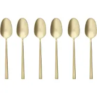 Sambonet Theelepel Rock Antique PVD Champagne (6-delig)
