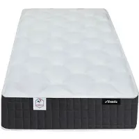 Vente-unique Relaxmatras 90 x 200 cm met pocketvering en vormgeheugen, dikte 24 cm - PAROX II van DREAMEA