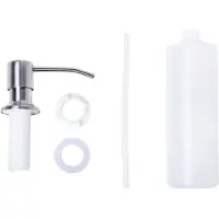 Lendo Online Zeepdispenser Spoelbak RVS Zilver 300ml