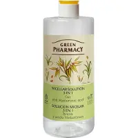 Green Pharmacy Zeer milde Micellaire Fluid 3in1 Haver en Hyaluronzuur - toner - make-up remover 500ml