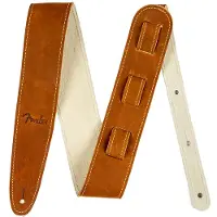 Fender BALL GLOVE LEATHER STRAP BROWN