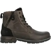 Mustang Veterboots 'Sergio' taupe / zwart