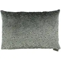 Claudi - sierkussen Taddeo - Steel/Green - 45x45 cm
