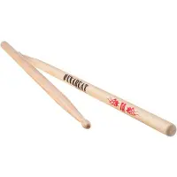 Rockbeat Drumstokken - W-DB7A - Dynabeat Series - 7A - American hickory - 395 x 13,6mm - Acorn tip - Paar
