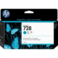 HP Inktcartridge 728 (F9J67A) Cyaan