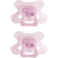Difrax Dental Fopspeen - Newborn - Lichtroze - 2 st. female