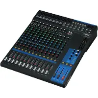 Yamaha MG16 Analoge Mixer met Gear4music Tas