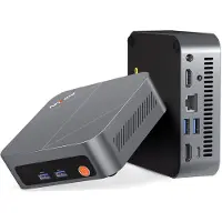 Ninkear M7 Mini PC – AMD Ryzen 5 7430U (Ryzen 5) – 16GB DDR4 – 512GB M.2 SSD – Windows 11 Pro – WiFi 6 – BT 5.2 – Dual HDMI 2.0 – Zilverkleurig, volledig metalen behuizing